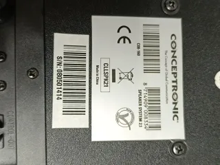 Altavoces 2.1 Conceptronic Negros