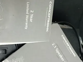 Altavoces 2.1 Conceptronic Negros