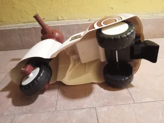 Correpasillos Moto EZ Play Blanco y Marrón