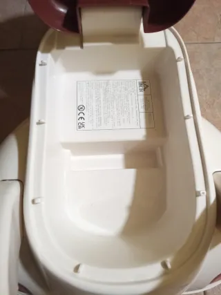 Correpasillos Moto EZ Play Blanco y Marrón