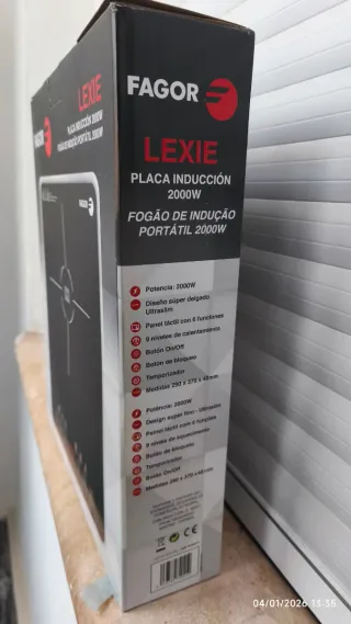 Placa Inducción Fagor, modelo Lexie de 2000W