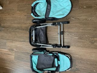 Carrito bebé 3 posiciones plegable