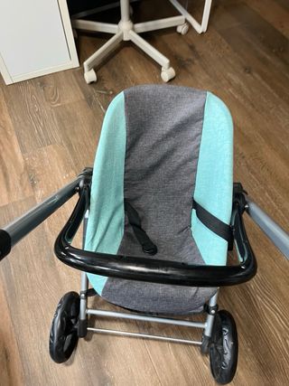 Carrito bebé 3 posiciones plegable