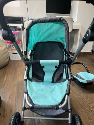 Carrito bebé 3 posiciones plegable