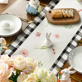 Runner da Tavola Pasqua Happy Easter 35x180 cm ce