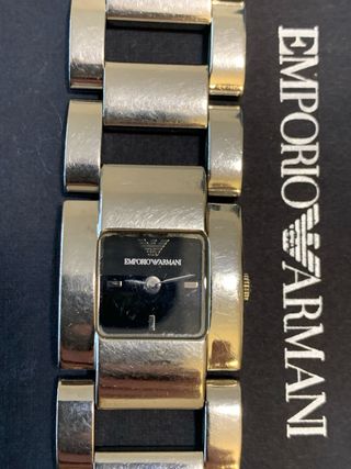Reloj Emporio Armani Negro/Plata
