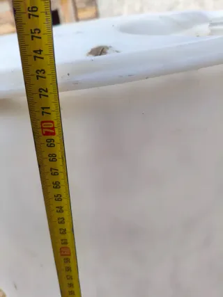 Depósito agua blanco 200L