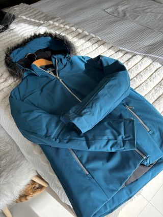 Chaqueta para la nieve, azul