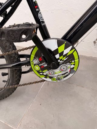 Bicicleta niño B'twin 6-9 años color Negro