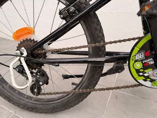 Bicicleta niño B'twin 6-9 años color Negro