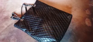 Borsa Sandro Ferrone trapuntata con catena