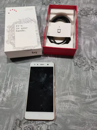 BQ Aquaris X5 Blanco/Rosa Dorado