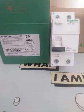 Diferencial 40A Schneider A9R60240 2x40A