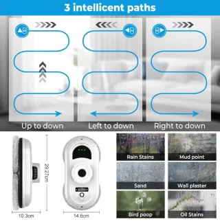 Robot limpiacristales automático
