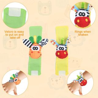 Sonajeros y Muñequeras para Bebé