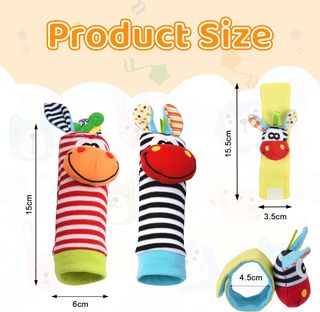 Sonajeros y Muñequeras para Bebé