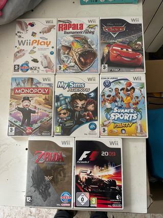 Nintendo Wii Blanca Completa