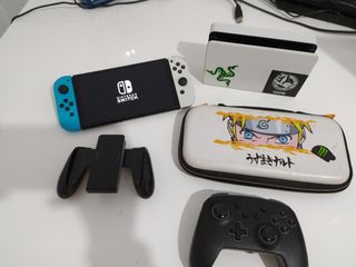 Nintendo Switch OLED Blanca y Azul