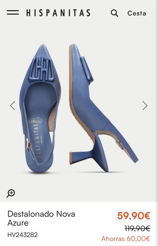 Hispanitas (sin estrenar) Zapatos Destalonado