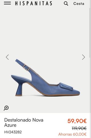 Hispanitas (sin estrenar) Zapatos Destalonado