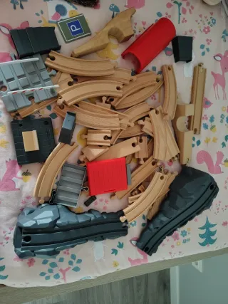 Vías tren Ikea y Lidl