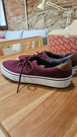 Zapatillas Vans Granates