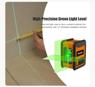 Nivel láser 2 líneas cruzadas auto-nivelante
