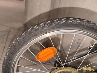 Bicicleta B'twin niño 6-9 años amarilla y negra