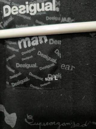 Chaqueta Desigual Negra Hombre