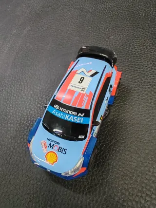 Coche Scalextric Hyundai WRC