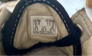 Zapatillas Vans Cuadros Talla 42.5