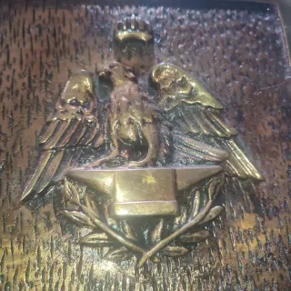 Metopa Bronce EFPI Escudo Ejército Aire