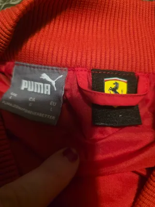 Chaqueta Ferrari Roja