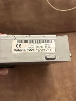 Radio Mercedes Benz Audio 10