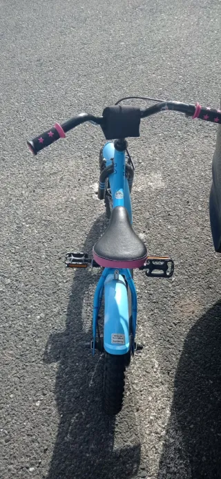 Bicicleta Infantil Prometheus 14" Azul/Rosa