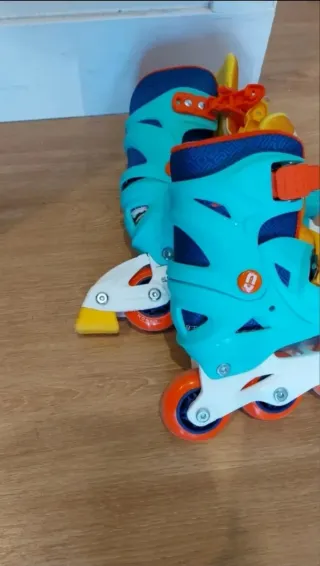 Patines usados un rato