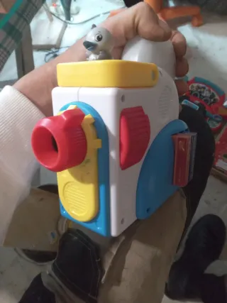 Lote de Juguetes Navideños y reproductor de cuento