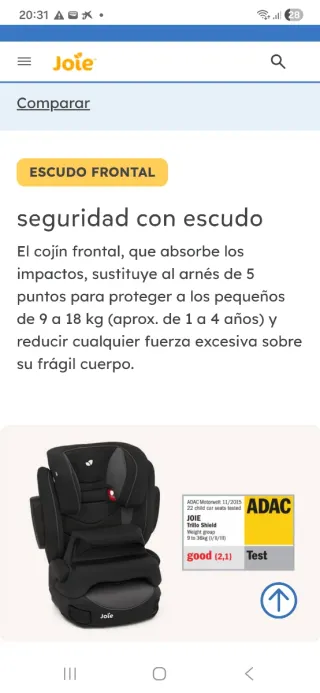 Silla coche Joie Trillo Shield