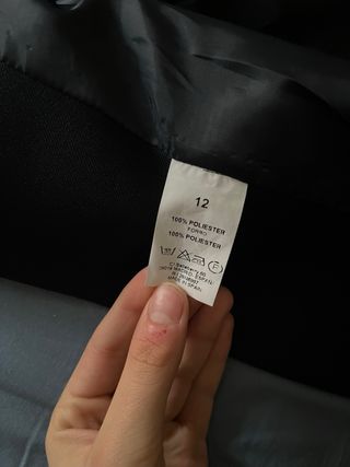 Chaqueta y Corbata Comunión Negra y Dorada