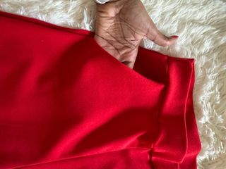 Pantalón de vestir rojo