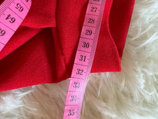 Pantalón de vestir rojo