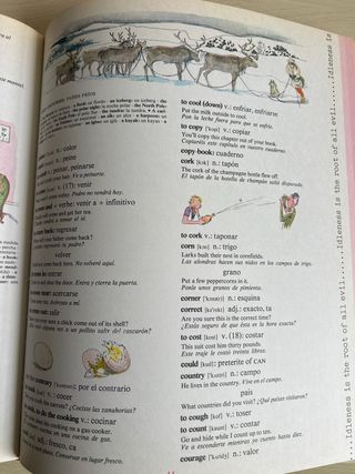 Diccionario español-ingles ilustrado