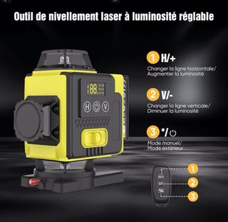 Nivel Láser Autonivelante (Con Trípode)