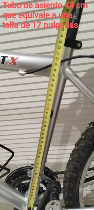 Bicicleta de Montaña talla 17 pulgadas