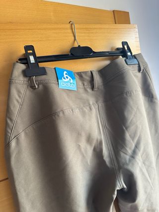 Pantalón Odlo mujer verde oliva