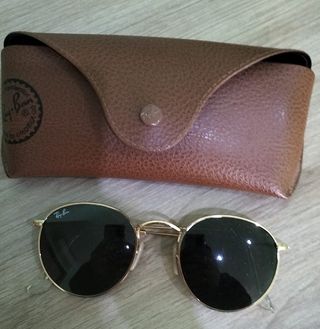 Gafas de sol Ray-Ban redondas metálicas