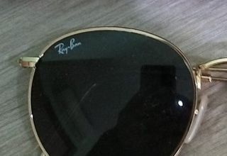 Gafas de sol Ray-Ban redondas metálicas