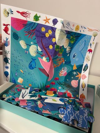 2 Puzzles Djeco 34 y 54 Piezas