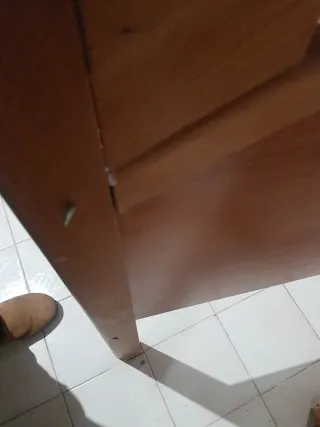 Cabezal de cama de madera