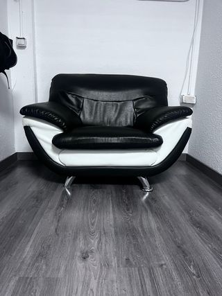 Conjunto Sillón y Mesa Retro